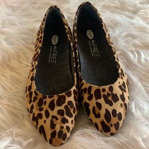 Dr Scholls Animal Print Flats